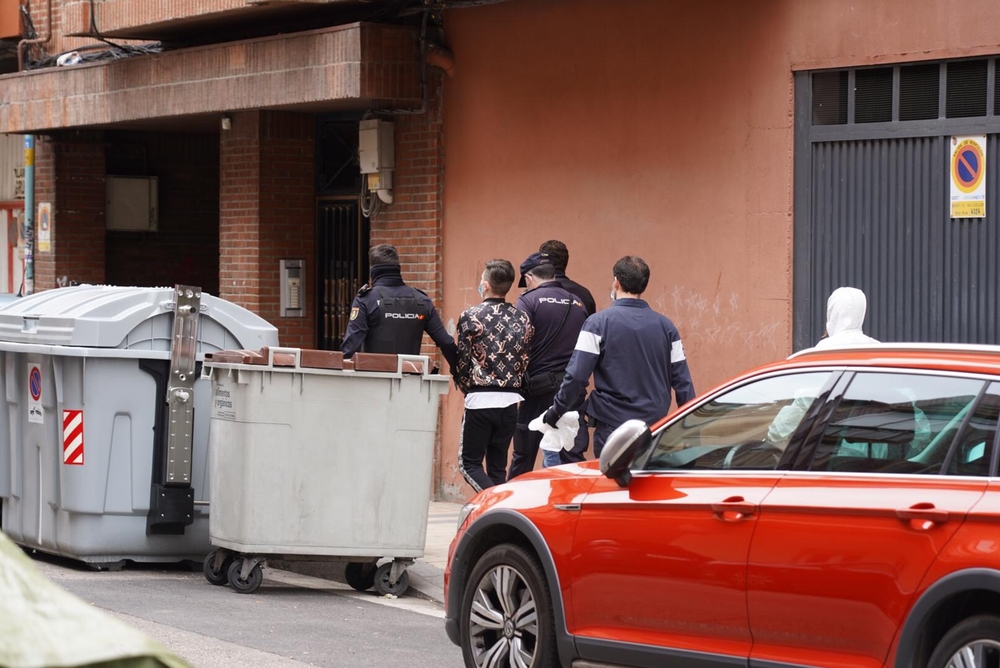 Operación de la Policía contra la banda del BMW esta misma semana.  / W. DOS SANTOS