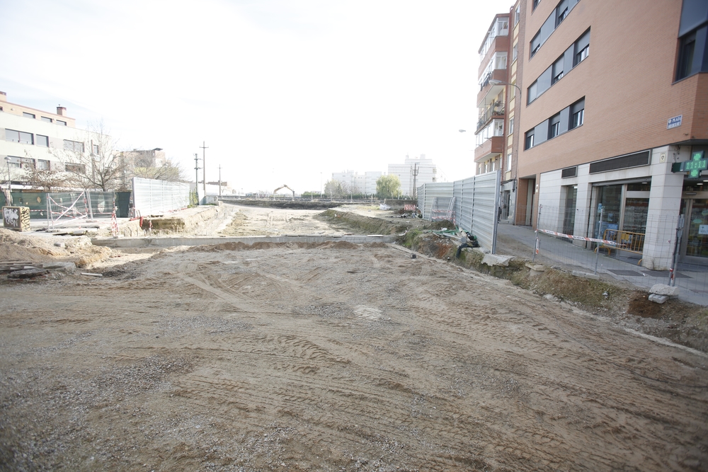 Obras en el nuevo túnel de Pilarica  / JONATHAN TAJES