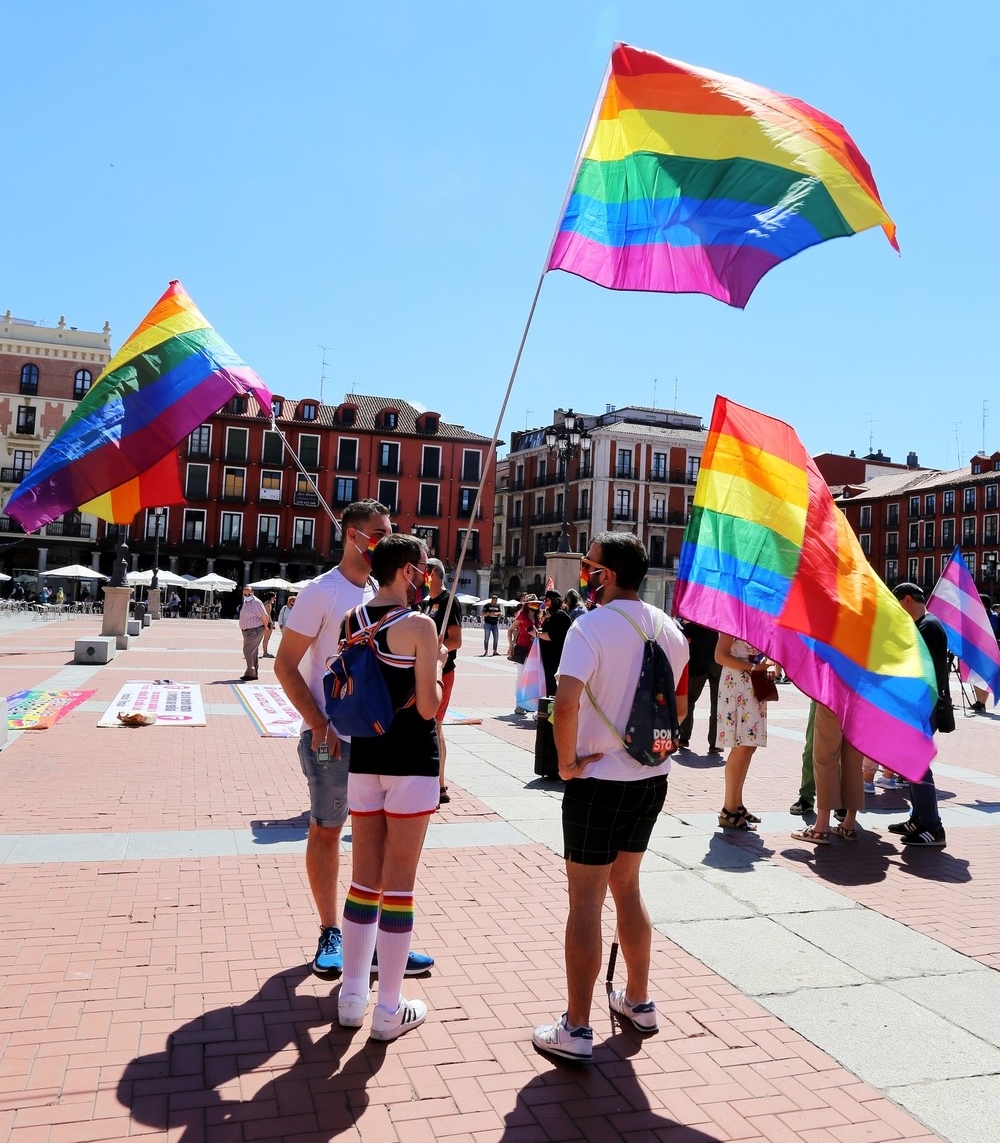 Valladolid celebra el Día del Orgullo LGBTI. 