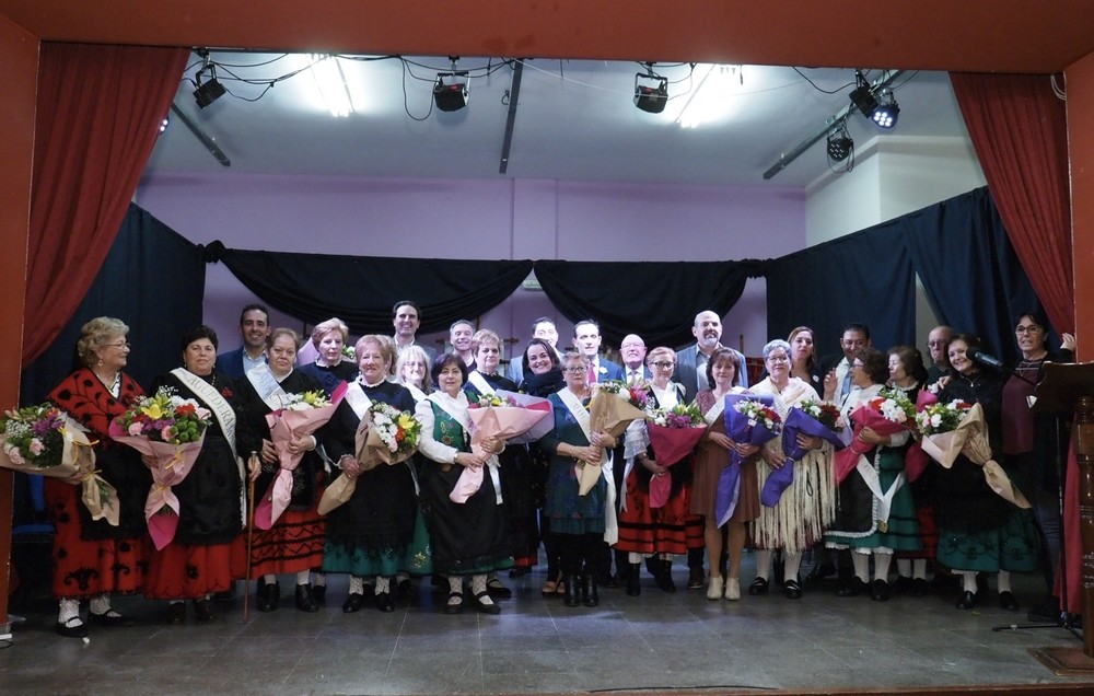 Trescientas mujeres celebran las Águedas en El Carpio