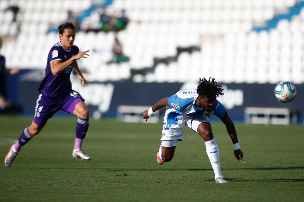 Leganés y Valladolid se enfrentaron en la jornada 28.  / EUROPA PRESS
