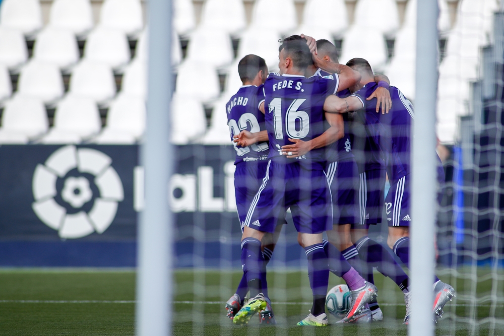 Leganés y Valladolid se enfrentaron en la jornada 28.  / EUROPA PRESS