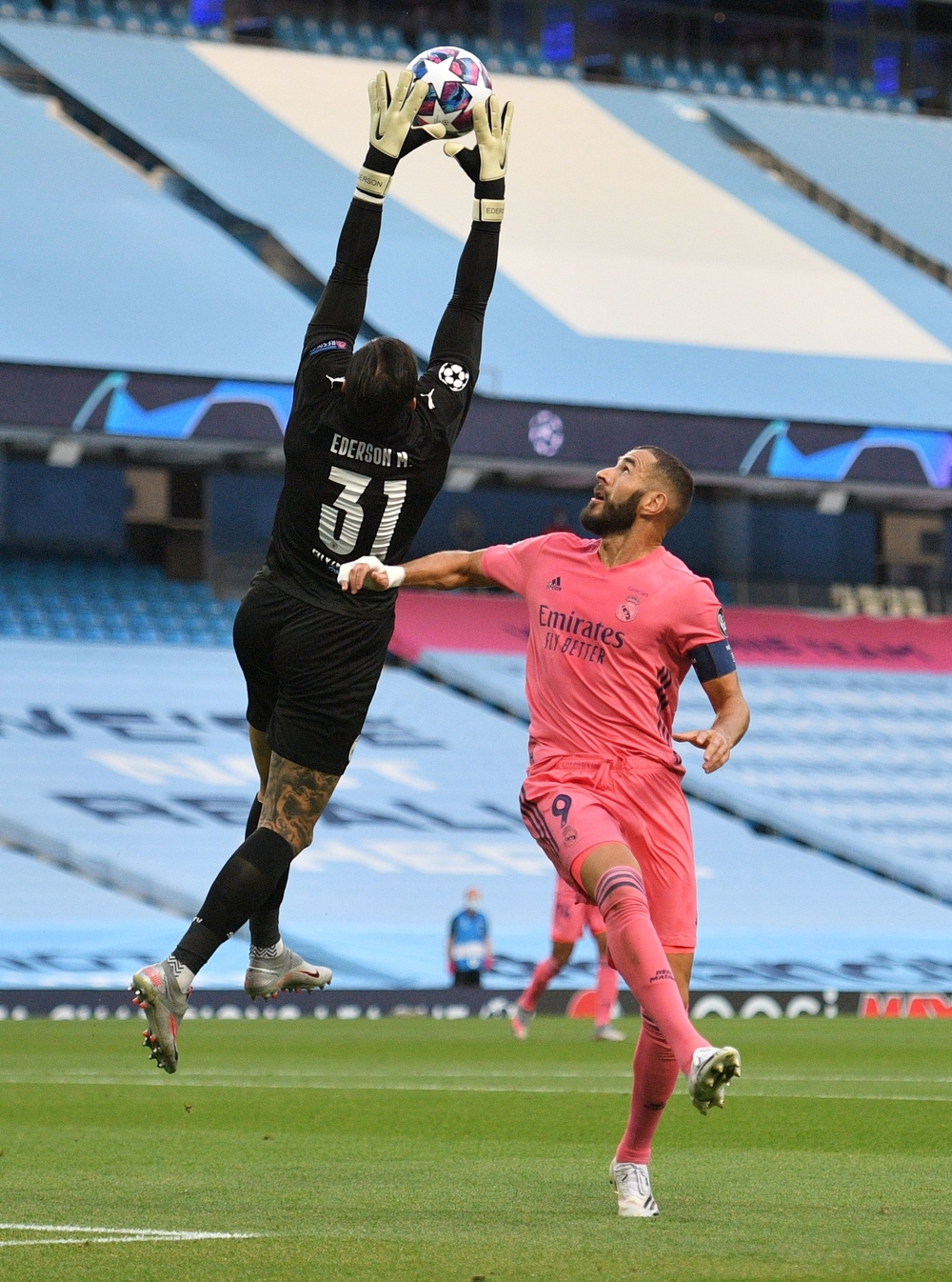 Champions League - Round of 16 Second Leg - Manchester City v Real Madrid  / OLI SCARFF