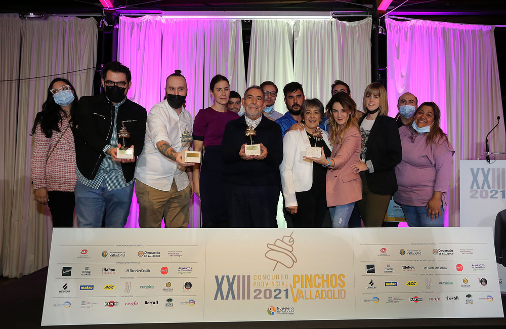Entrega de premios del XXIII Concurso Provincial de Pinchos de Valladolid  / ICAL