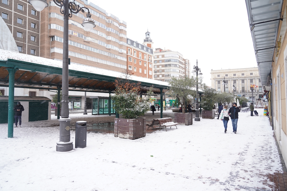 Temporal de nieve en Valladolid.  / ICAL