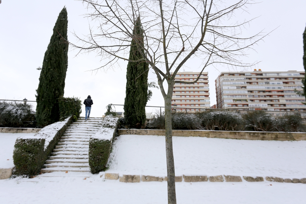 Temporada de nieve en Valladolid.  / ICAL