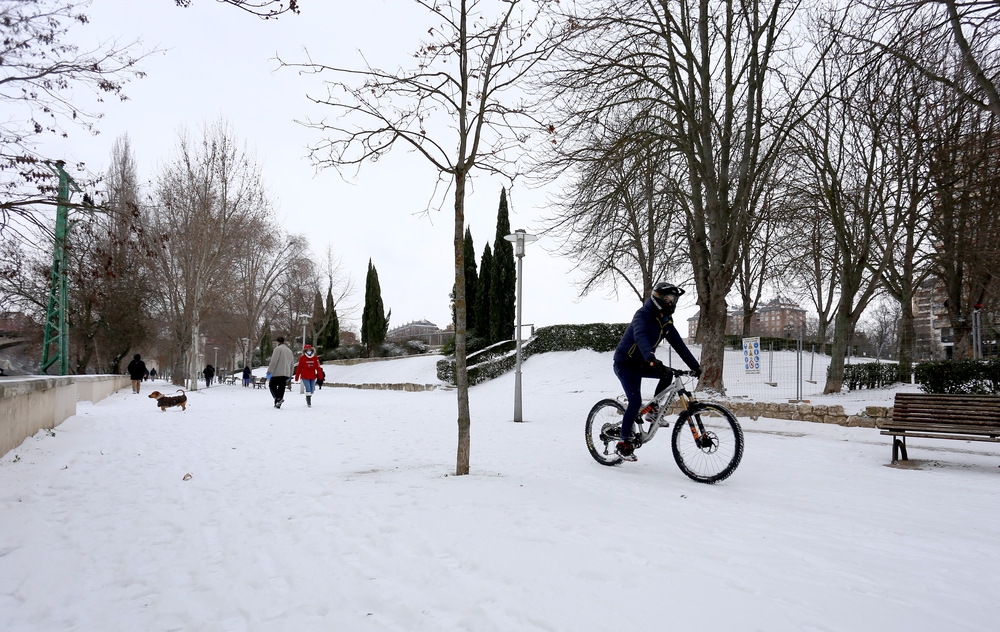 Temporada de nieve en Valladolid.  / ICAL