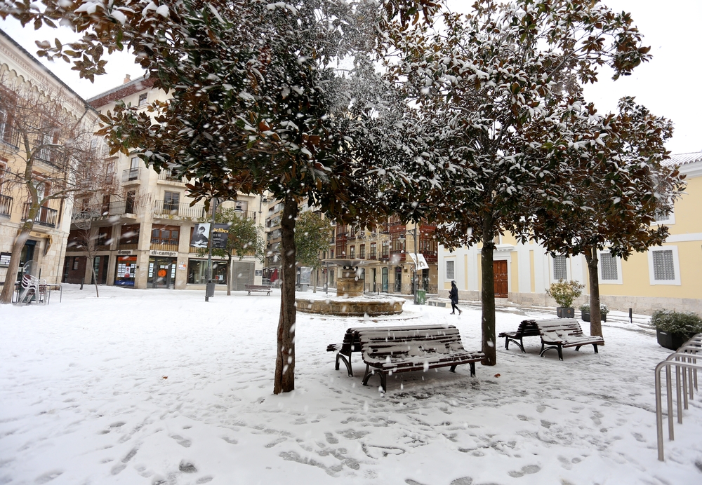 Temporada de nieve en Valladolid.  / ICAL