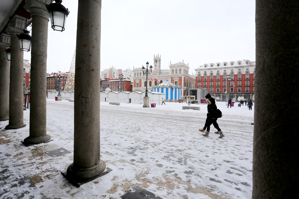Temporal de nieve en Valladolid.  / ICAL