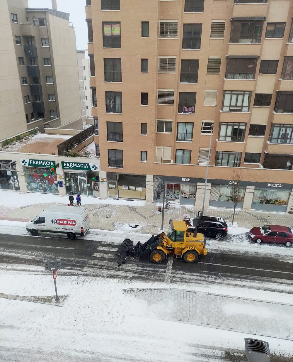 Temporal de nieve en Valladolid.  / ICAL