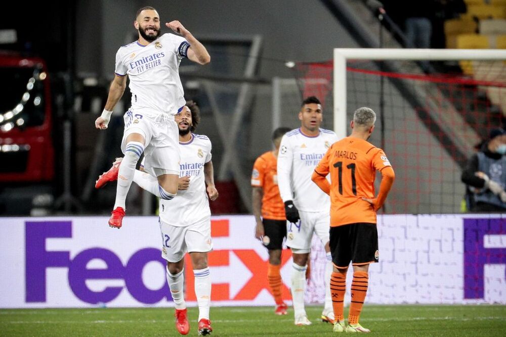 Shakhtar Donetsk vs Real Madrid  / SERGEY DOLZHENKO