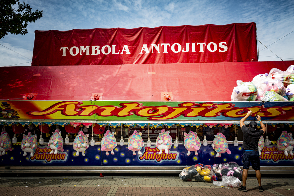 Preparativos para las Ferias y Fiestas de la Virgen de San Lorenzo de Valladolid  / JONATHAN TAJES