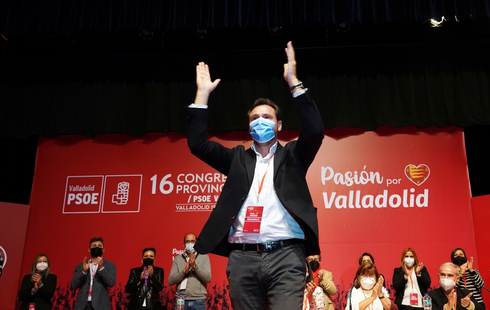 Congreso provincial del PSOE en Valladolid.