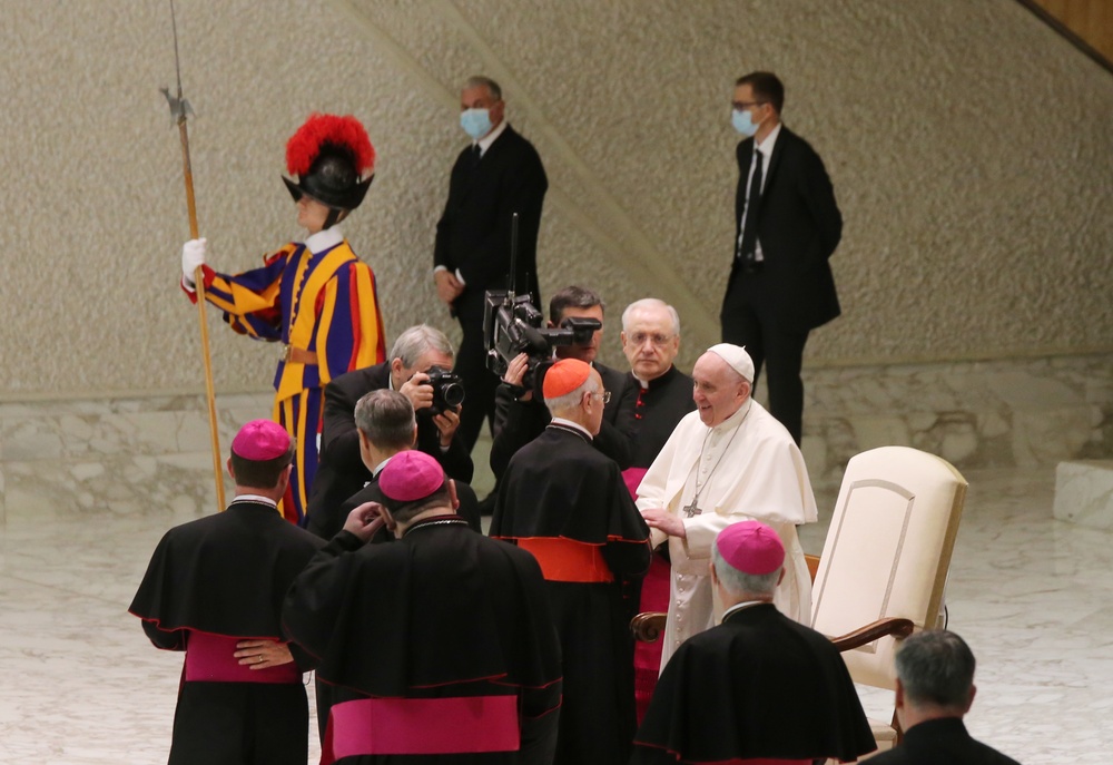 El Papa recibe a la delegación de Valladolid