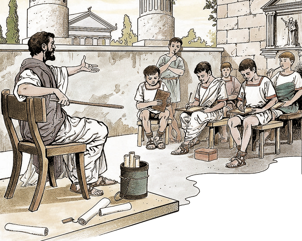 Dulces, juegos y 'matones' en la escuela de la Antigua Roma | Noticias El  Día de Valladolid