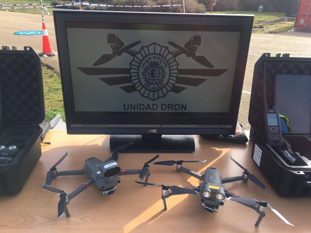 El Ayuntamiento presenta la Unidad de Drones de la Policía Municipal de Valladolid  / AYUNTAMIENTO DE VALLADOLID
