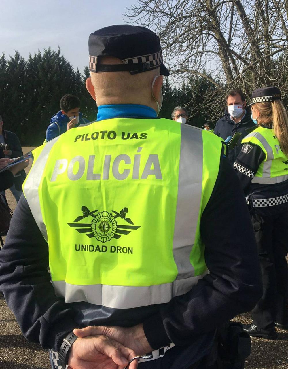 El Ayuntamiento presenta la Unidad de Drones de la Policía Municipal de Valladolid  / AYUNTAMIENTO DE VALLADOLID