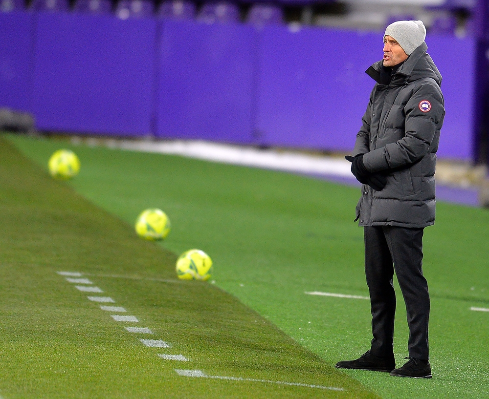 El Real Valladolid perdió contra el Valencia.  / LALIGA