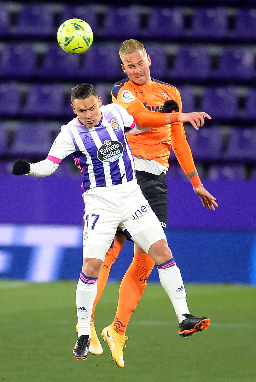 El Valladolid no pudo con el Valencia.  / LALIGA