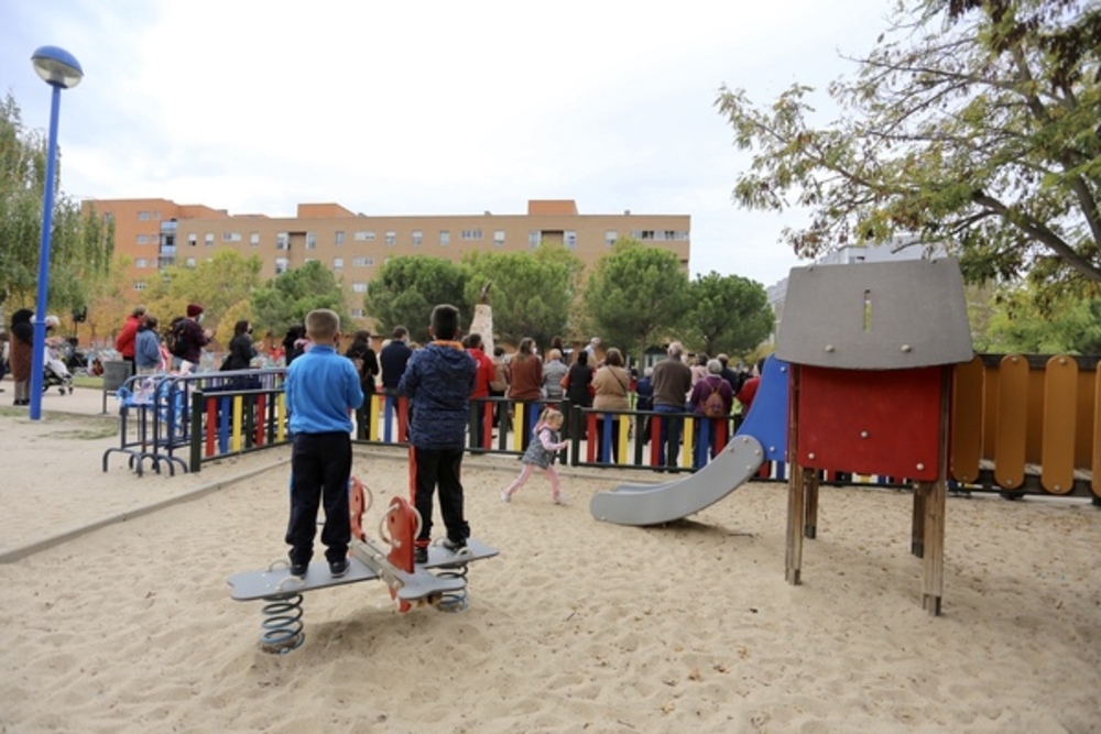 Los Salesianos inauguran un parque en Valladolid que homenajeará a Don Bosco, fundador de la congregación.  / ICAL
