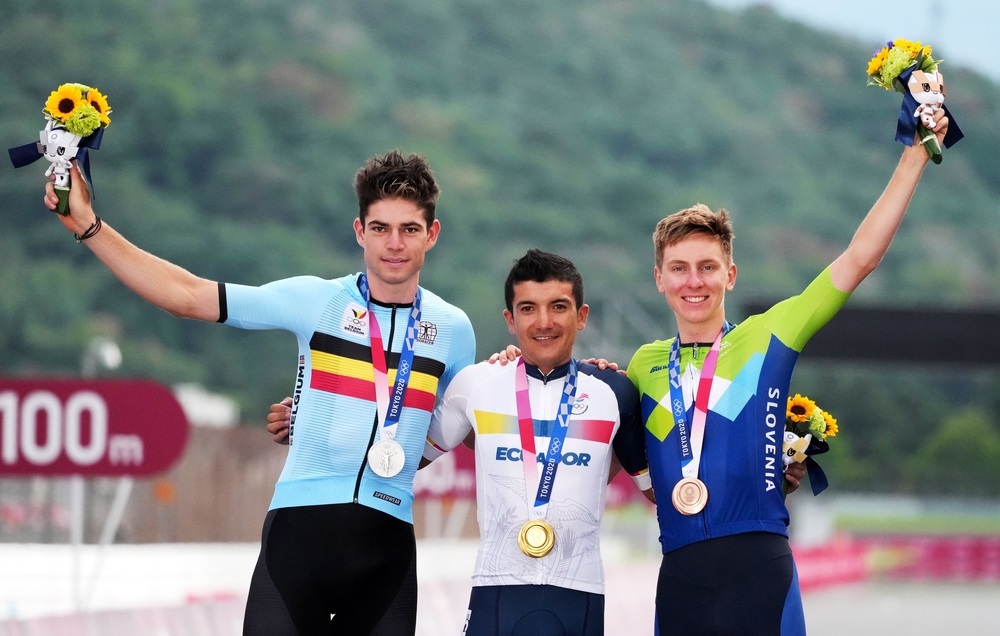 Carapaz, campeón olímpico de ciclismo en ruta