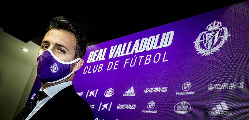 Presentación de Fran Sánchez como director deportivo del Real Valladolid  / JONATHAN TAJES