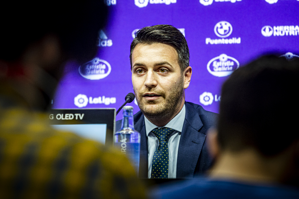 Fran Sánchez, director deportivo del Real Valladolid.  / JONATHAN TAJES