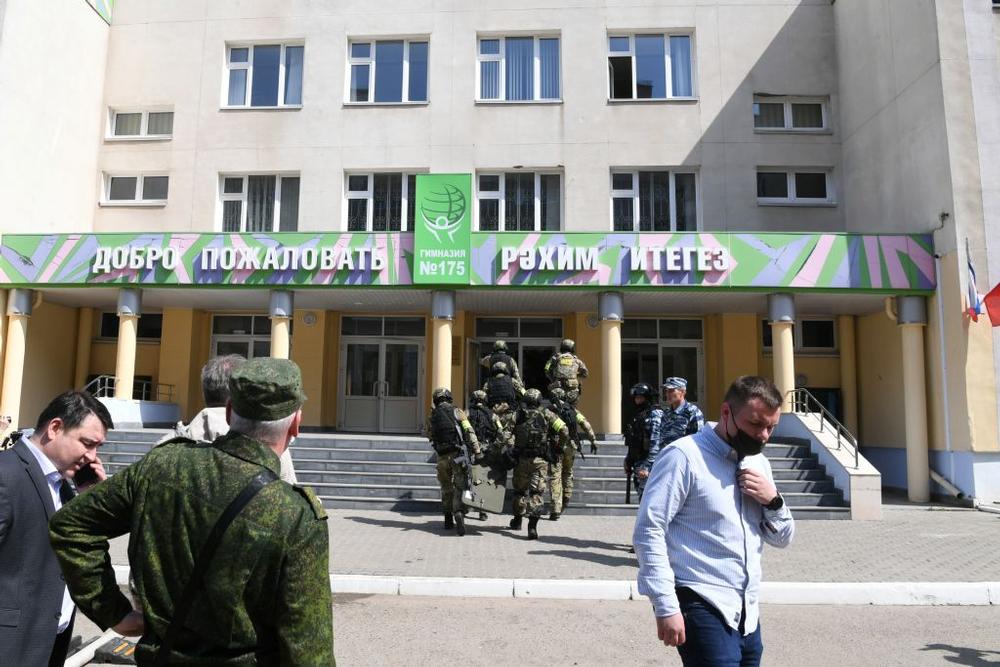 Deadly school shooting in Kazan  / PRESS OFFICE OF TATARSTAN PRESID