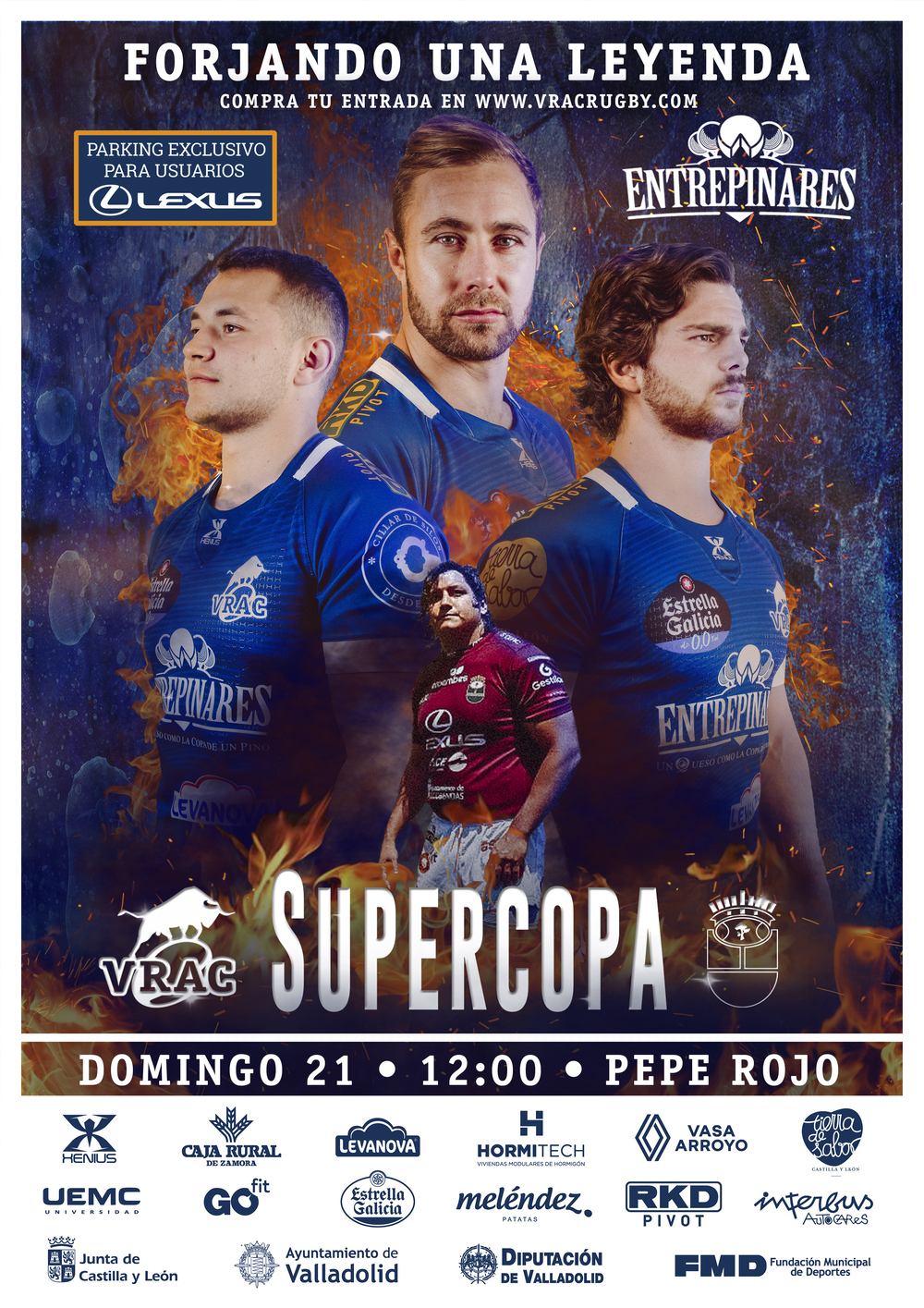 Cartel de la Supercopa.
