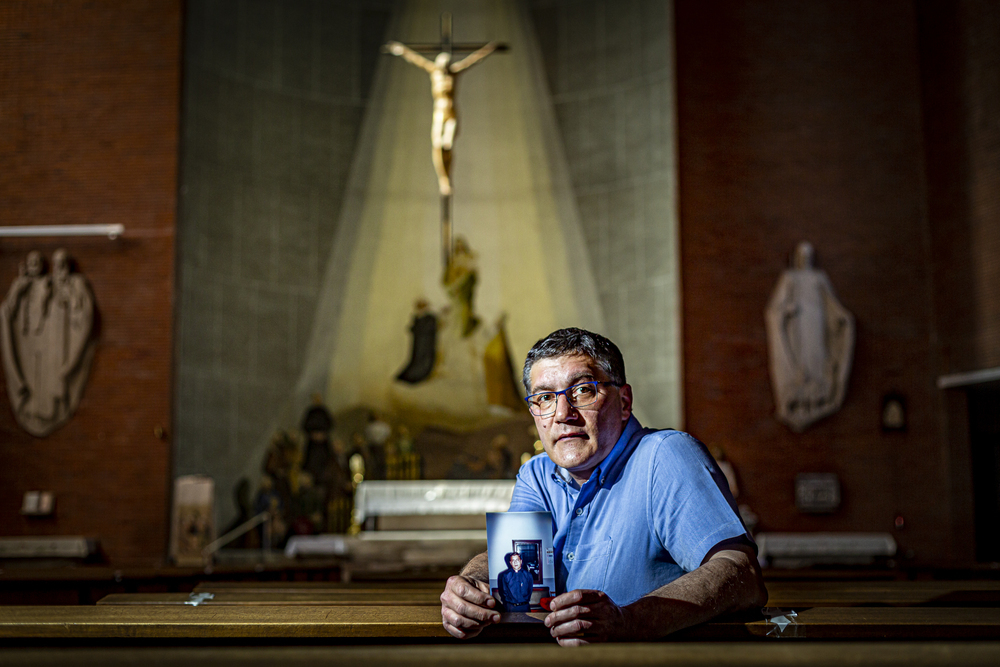 Heliodoro Ruiz, sacerdote con 25 años de ordenación.