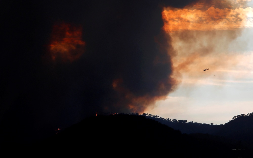 INCENDIO EN SANTA COLOMA DEL QUERALT  / SUSANNA SÁEZ