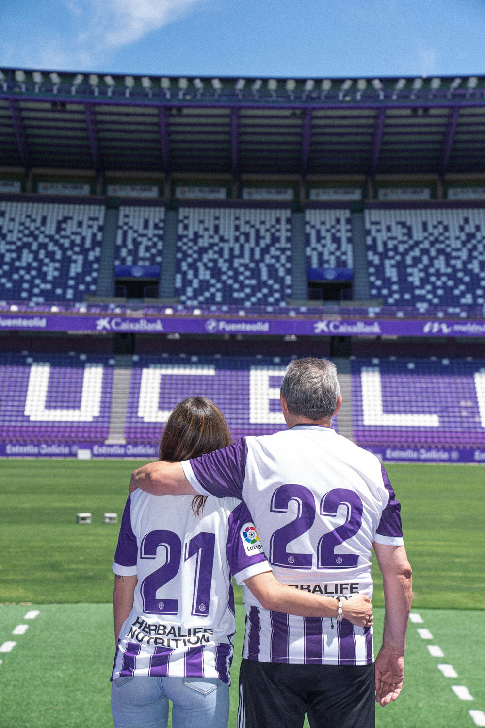 Presentación de la primera equipación del Real Valladolid.  / REAL VALLADOLID