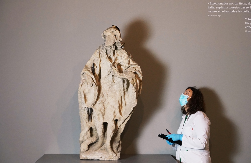 El Museo Nacional de Escultura se acerca al arte inacabado