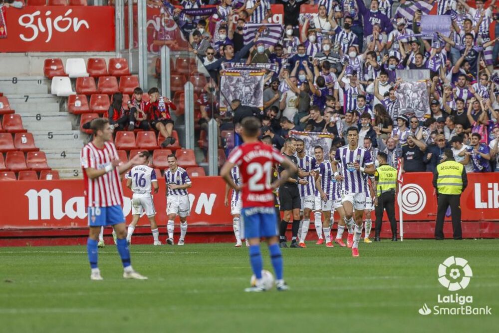 Imágenes del Sporting-Real Valladolid.  / LALIGA