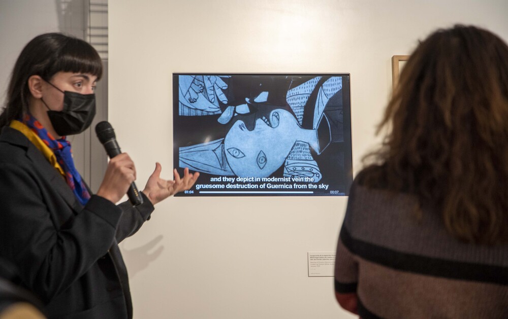 La Caixa, el Museo Reina Sofía y el Ayuntamiento de Valladolid presentan una exposición sobre Picasso.  / EDUARDO MARGARETO ICAL