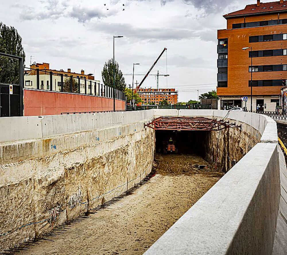 Problemás técnicos retrasan las obras del túnel de Andrómeda