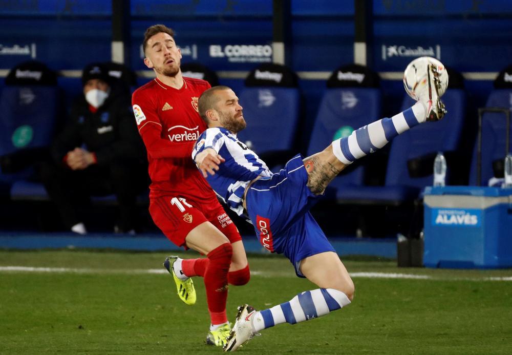 El Osasuna da un paso de gigante