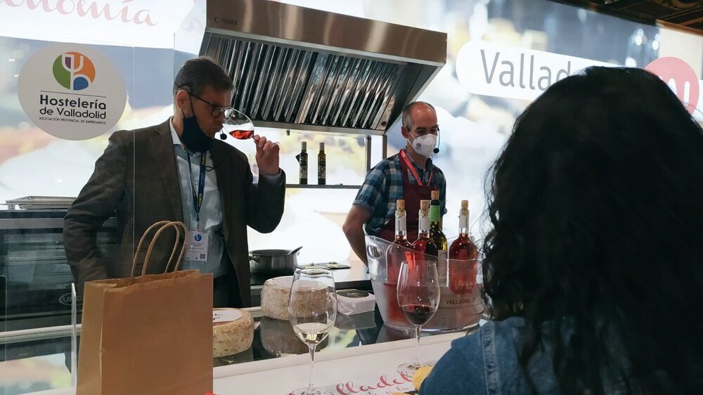 Valladolid cierra Madrid Fusión con catas de vinos y tapas