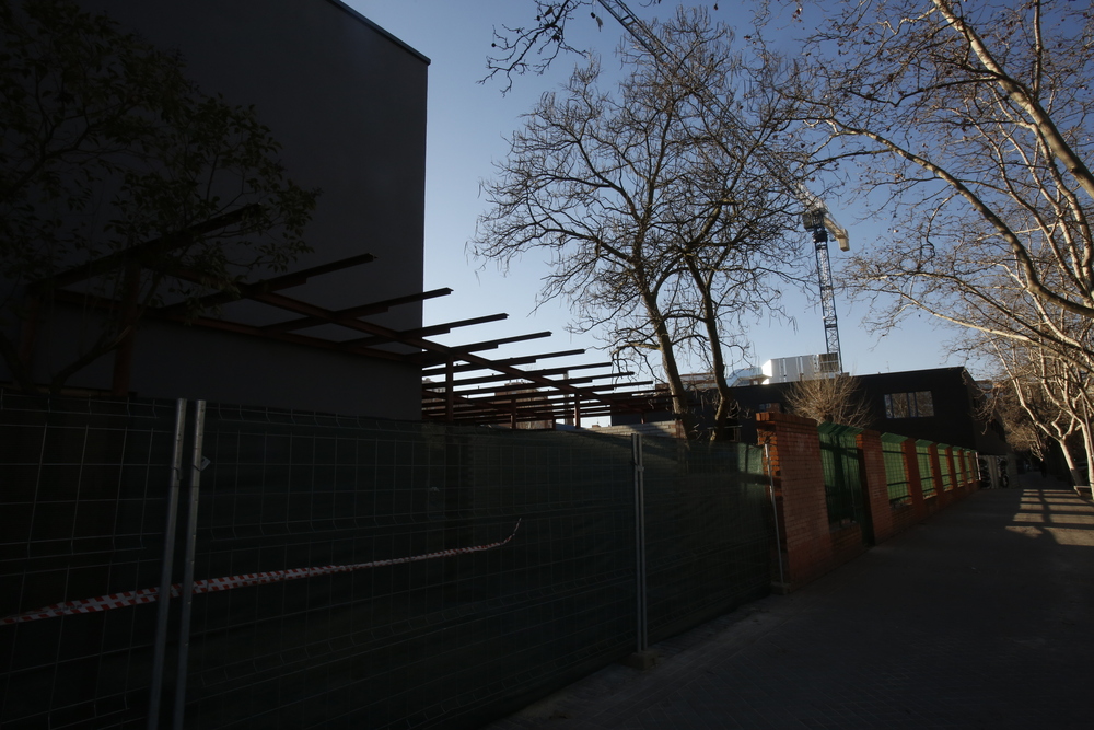 Obras en la nueva Escuela de Arte de Valladolid  / JT