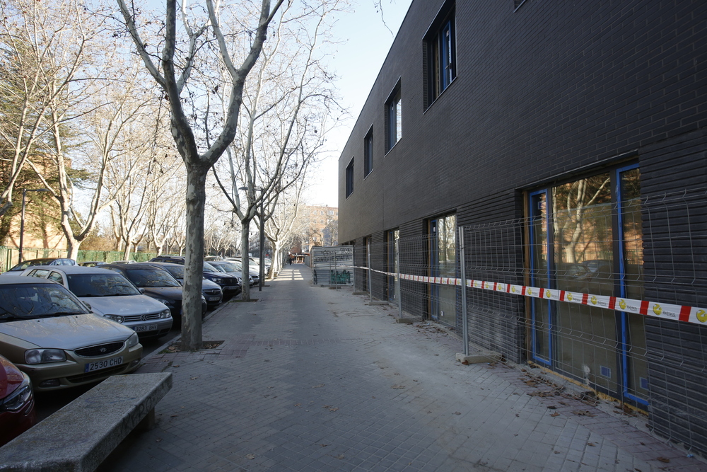 Obras en la nueva Escuela de Arte de Valladolid  / JT