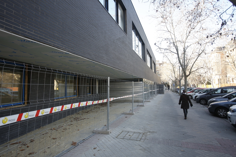 Obras en la nueva Escuela de Arte de Valladolid  / JT