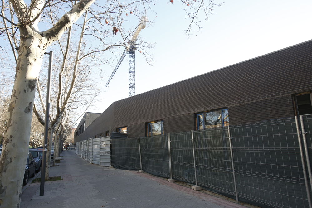 Obras en la nueva Escuela de Arte de Valladolid  / JT