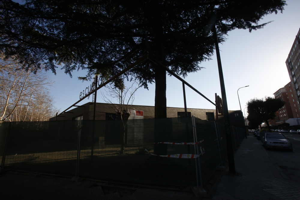 Obras en la nueva Escuela de Arte de Valladolid  / JT