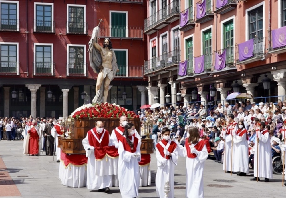 Procesión del encuentro de Jesús Resucitado con la Virgen de la Alegría  / ICAL