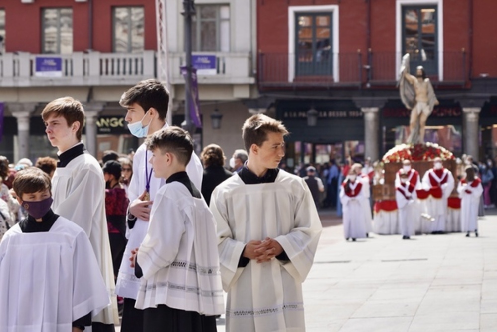 Procesión del encuentro de Jesús Resucitado con la Virgen de la Alegría  / ICAL