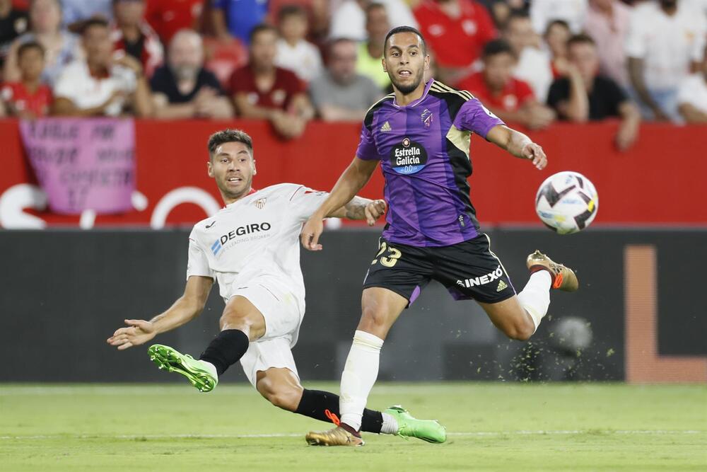 Imágenes del Sevilla-Real Valladolid.  / EFE