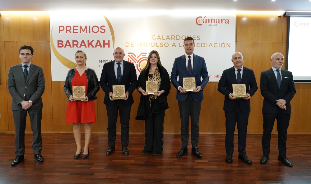 La Cámara de Comercio de Valladolid entrega los Premios Barakah 2022  / RUBÉN CACHO / ICAL