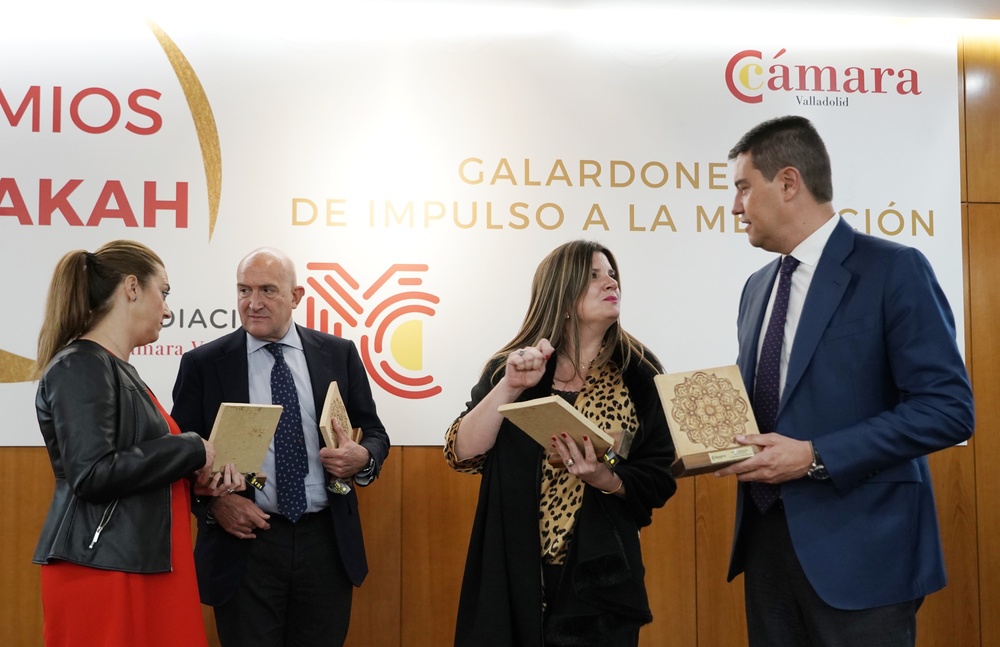 La Cámara de Comercio de Valladolid entrega los Premios Barakah 2022  / RUBÉN CACHO / ICAL