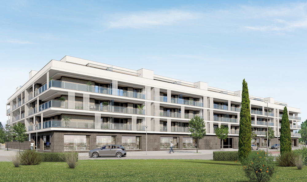 Promoción inmobiliaria de viviendas sostenibles, ‘Las terrazas de El Peral’.