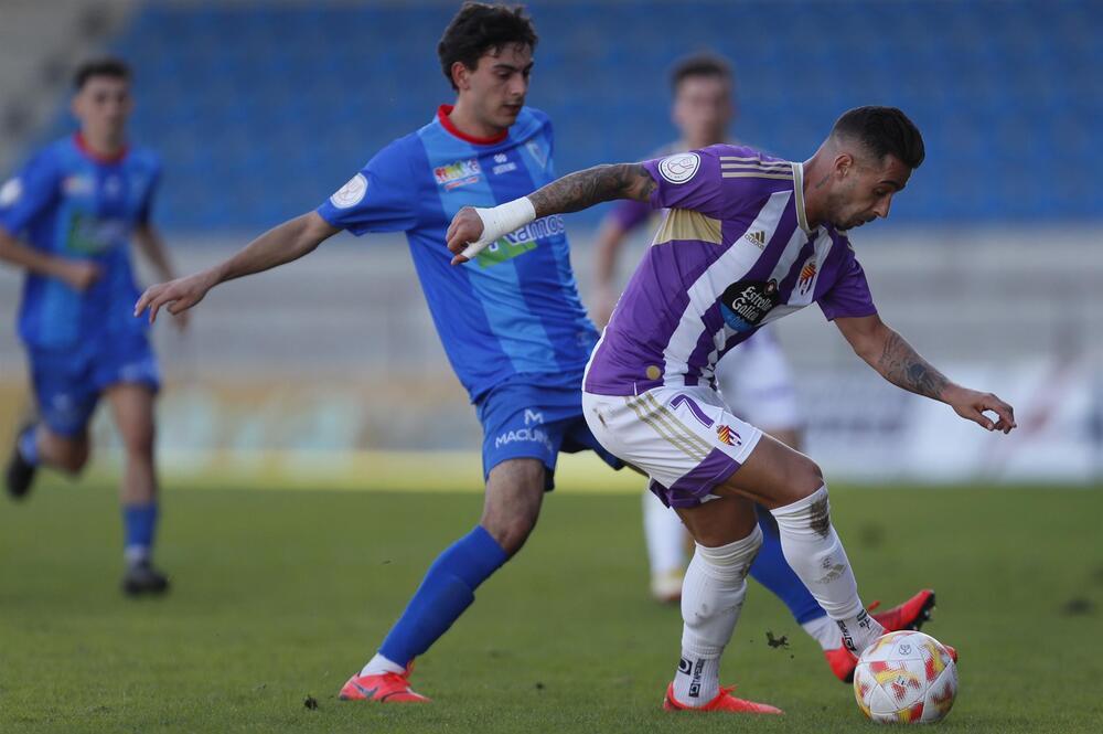 Partido entre el Barbadás y el Real Valladolid.